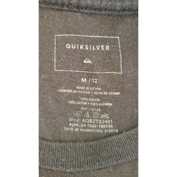 Boy's Quiksilver Graphic Shirt - Picture 3 of 3